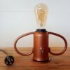 Lampe à poser "Lumibouchon Cuivre martelé"